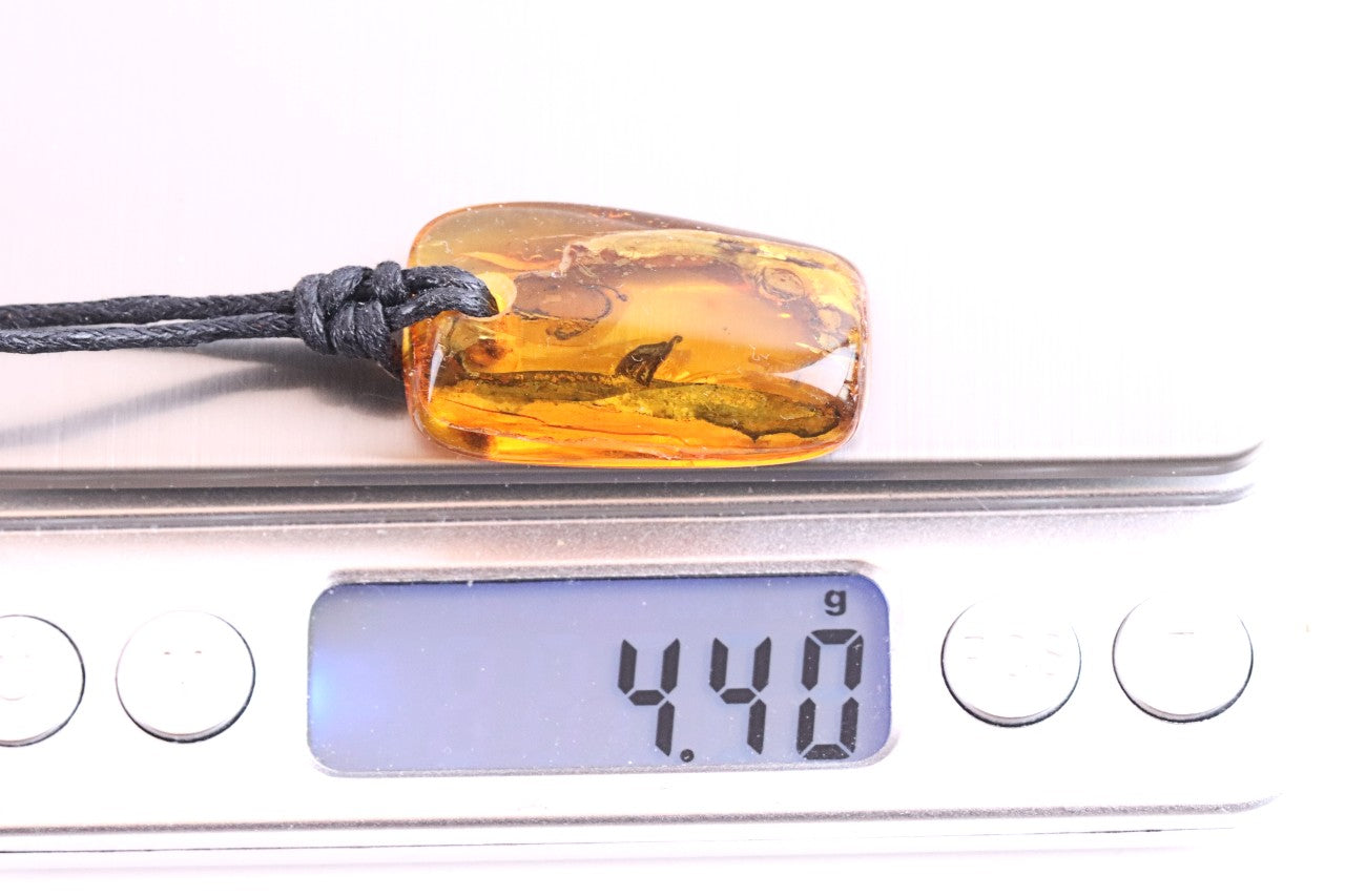 Genuine Baltic Amber Amulet Pendant