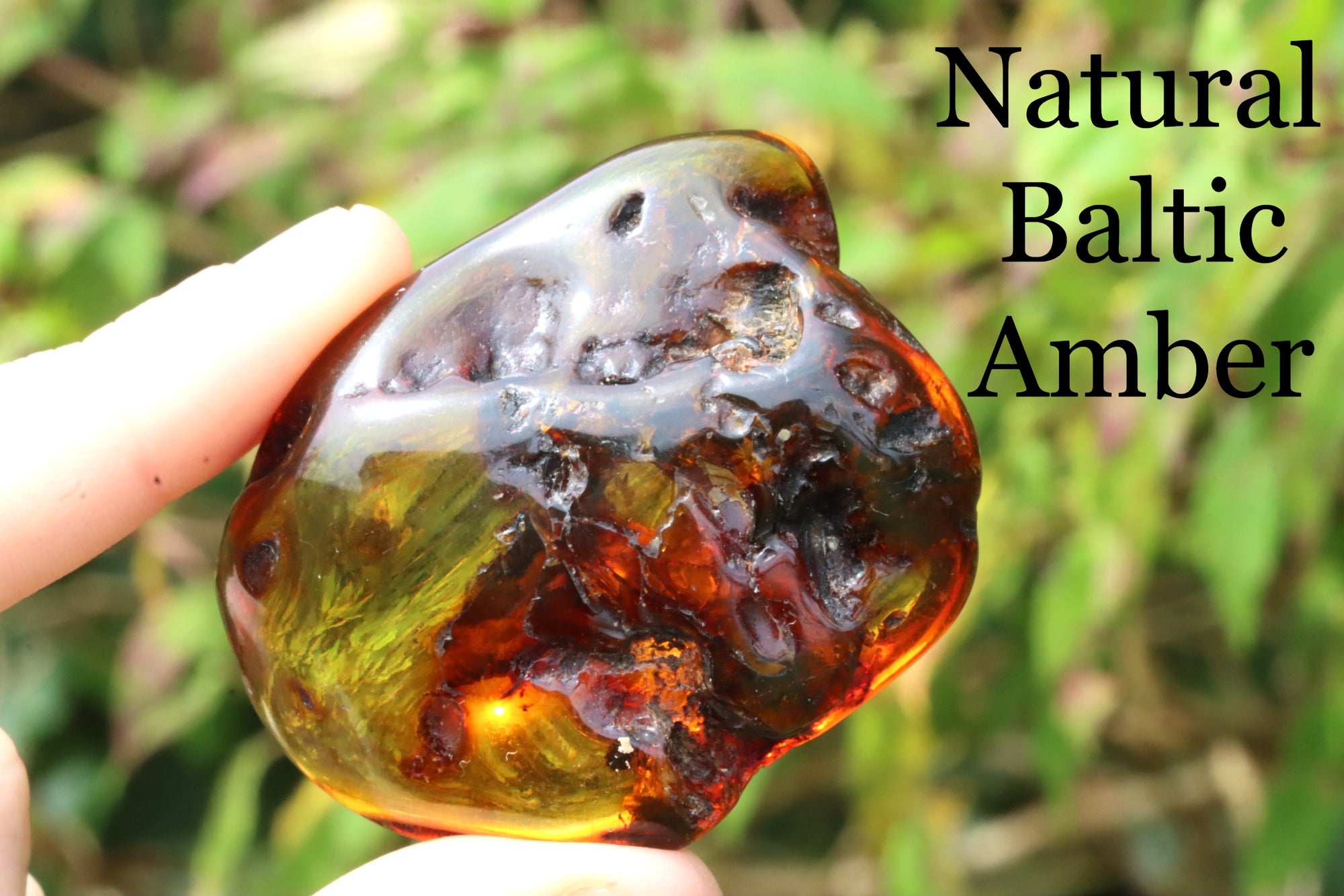 Healing Energy Baltic Amber Gemstone