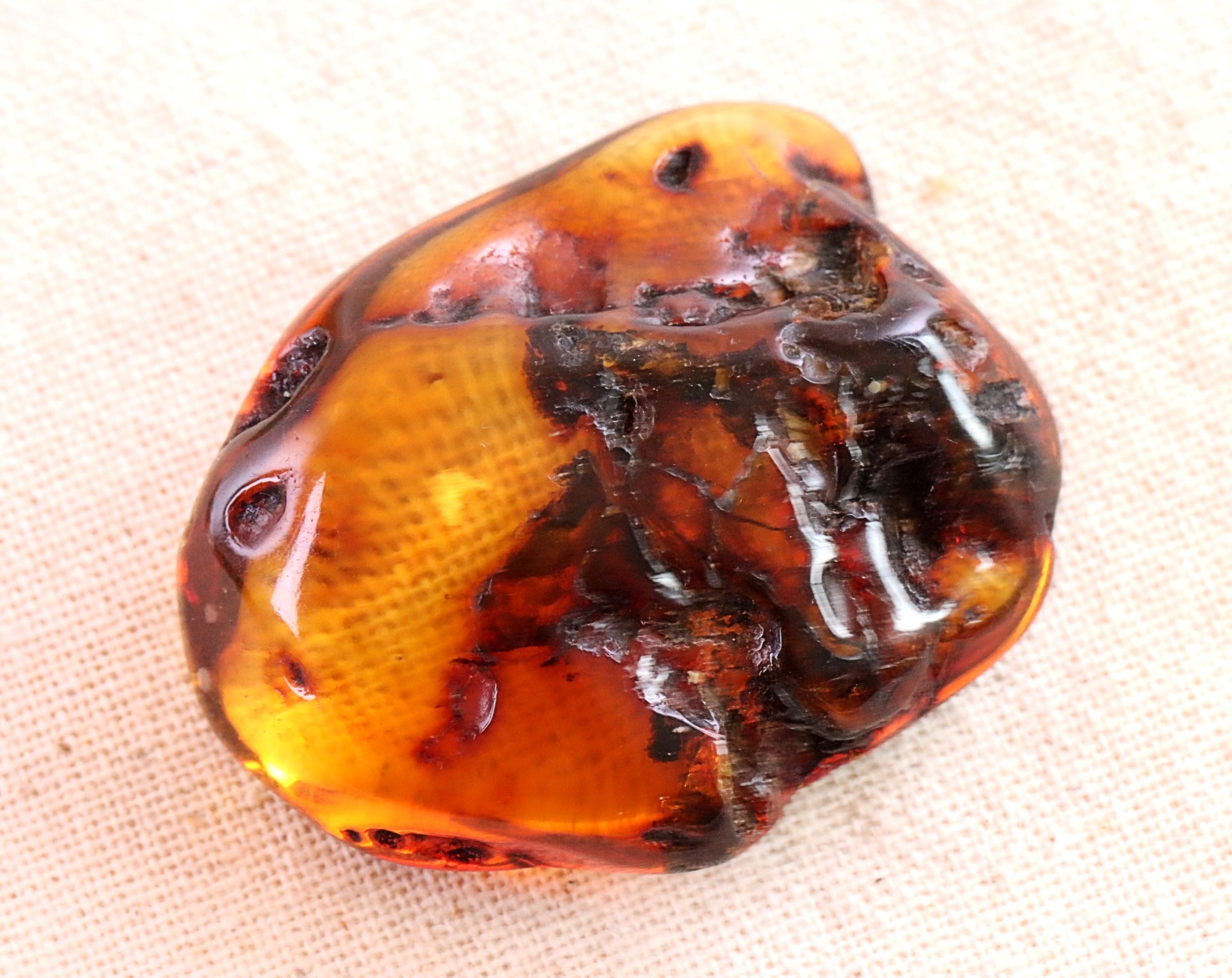 Healing Energy Baltic Amber Gemstone