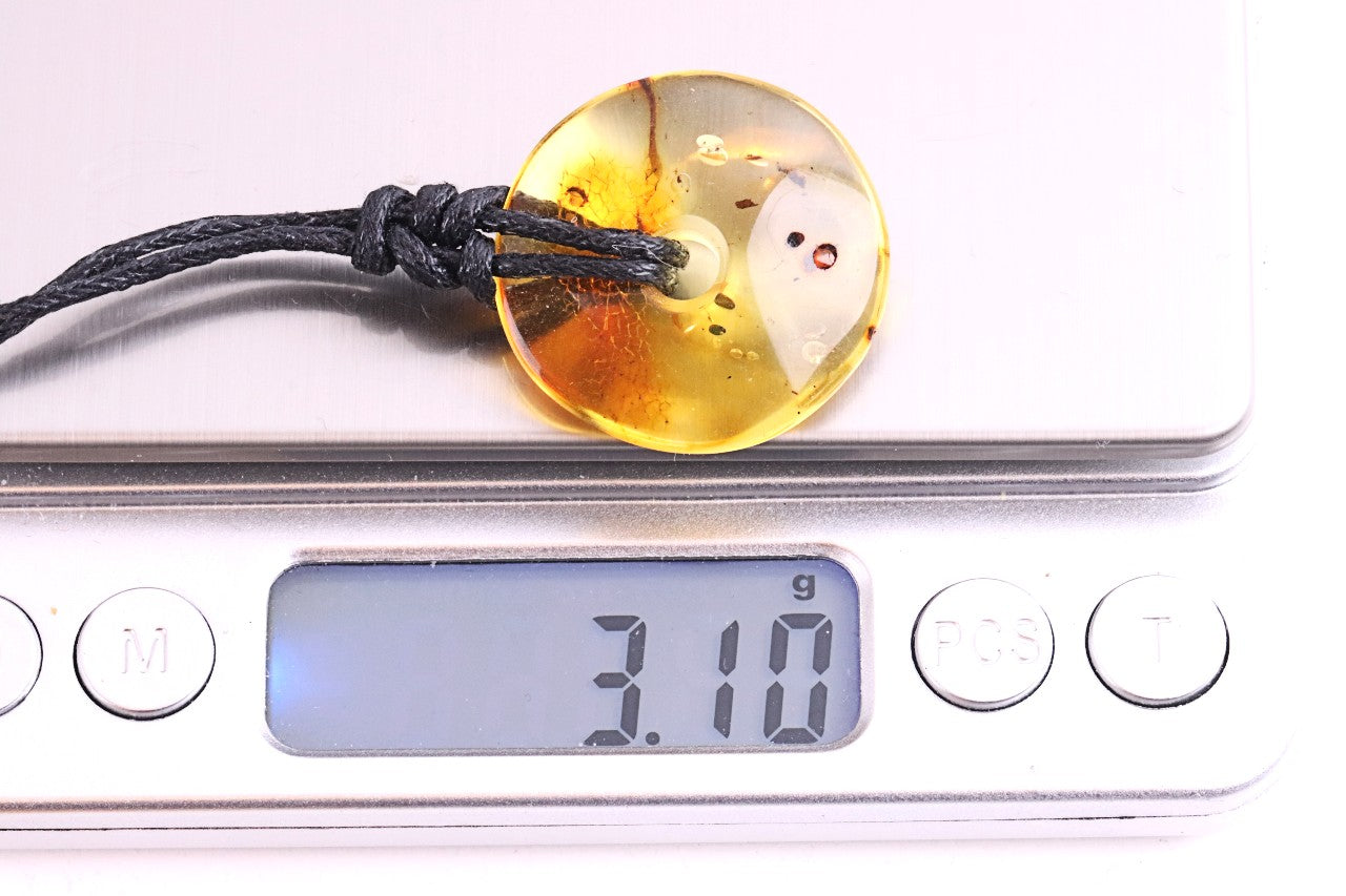 Polished Donut Amulet Pendant