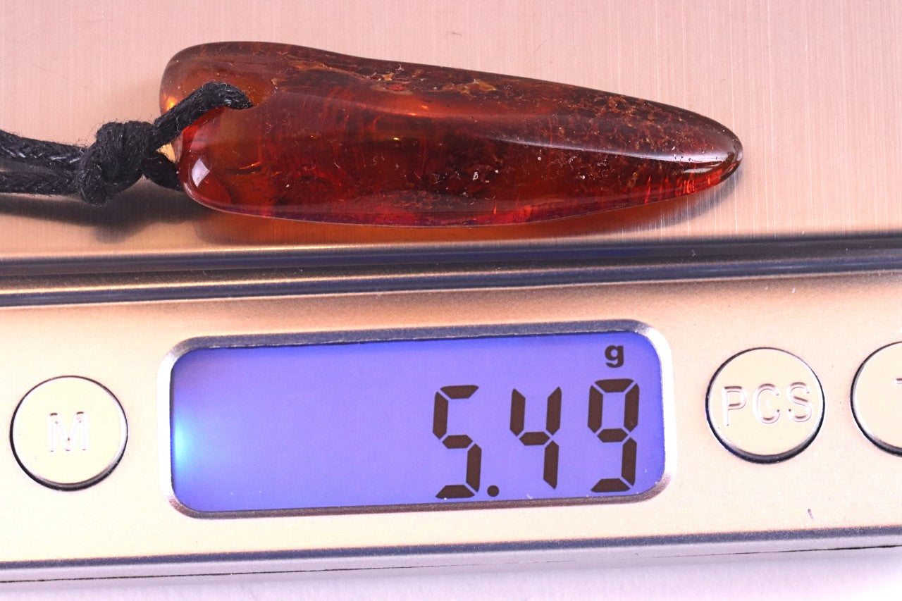 Baltic Amber Amulet Pendant
