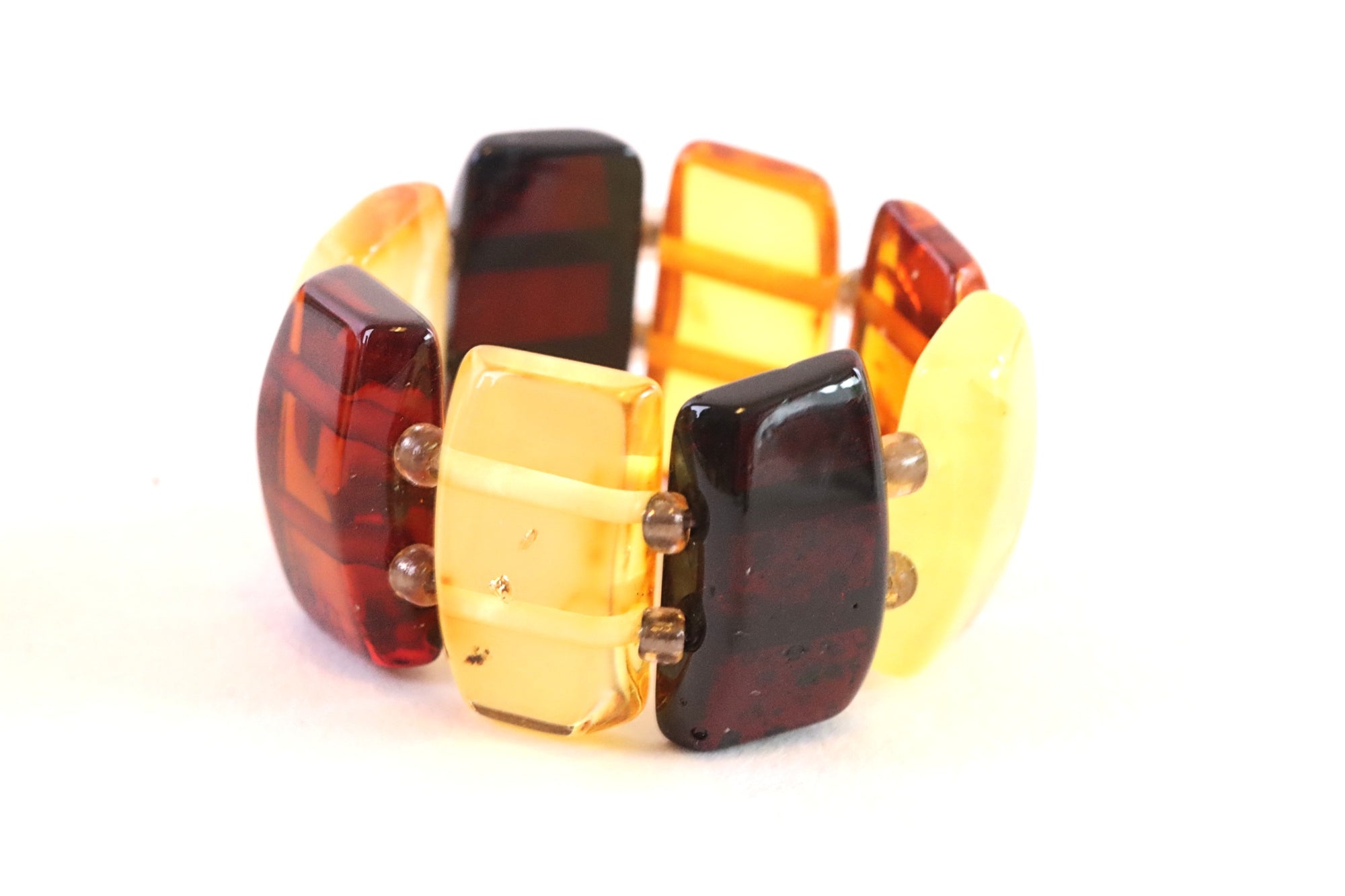 Elastic Amber Ring