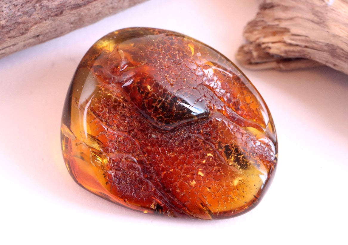 Healing Energy Natural Baltic Amber Gemstone