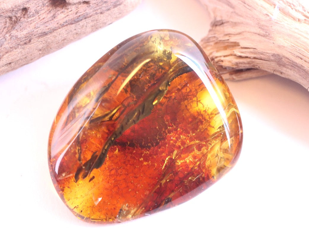 Healing Energy Natural Baltic Amber Gemstone