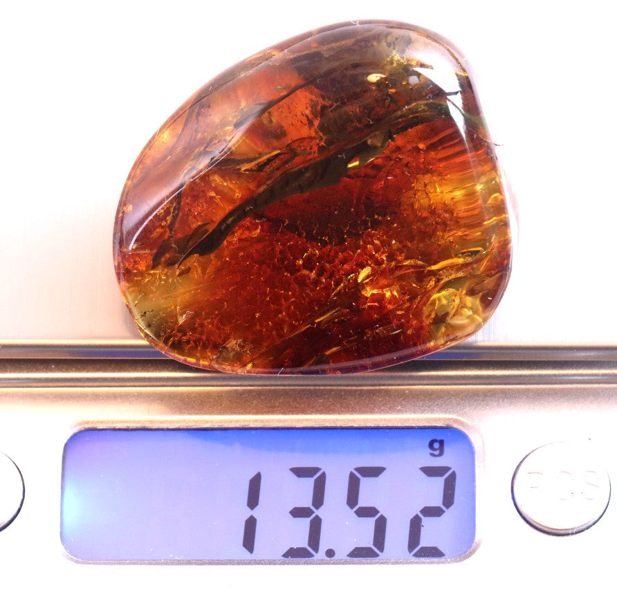 Healing Energy Natural Baltic Amber Gemstone