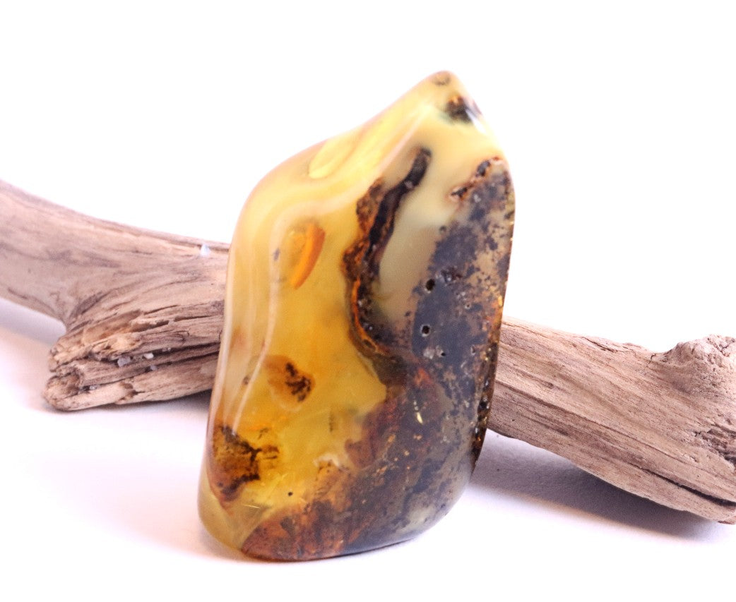 Unique Baltic Amber Gemstone