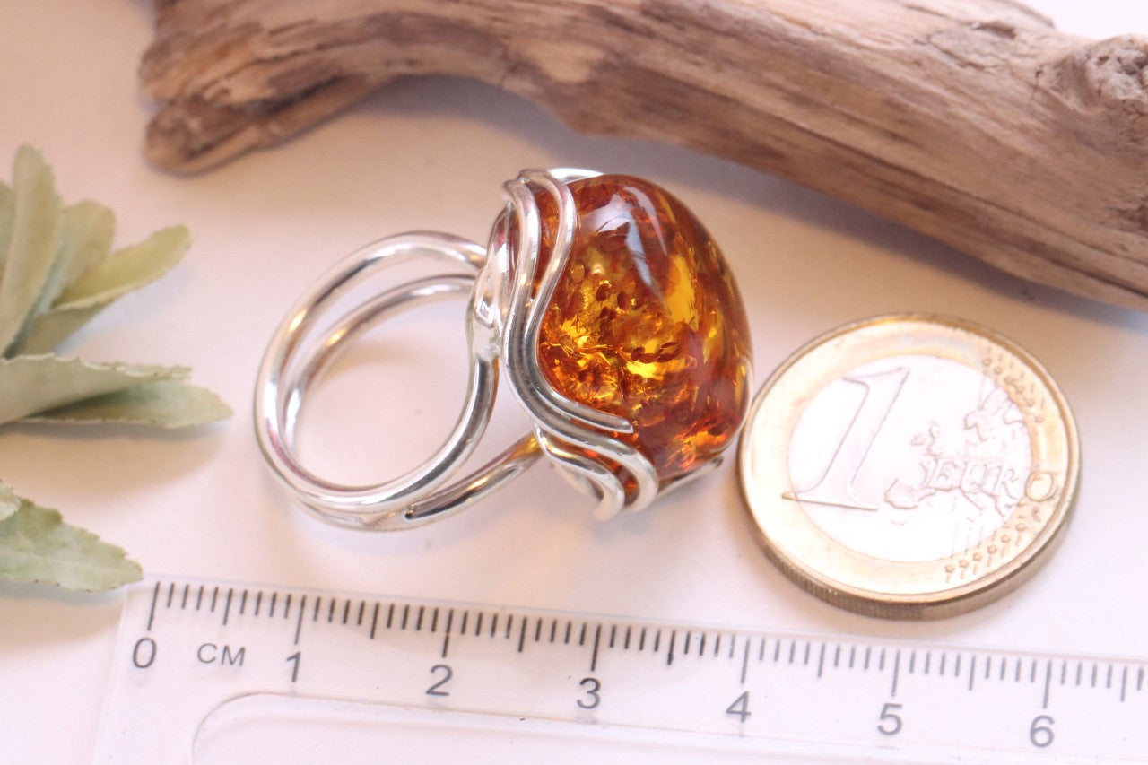 Amber Ring Only One Available