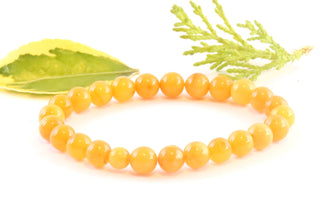 Beeswax Amber Bracelet