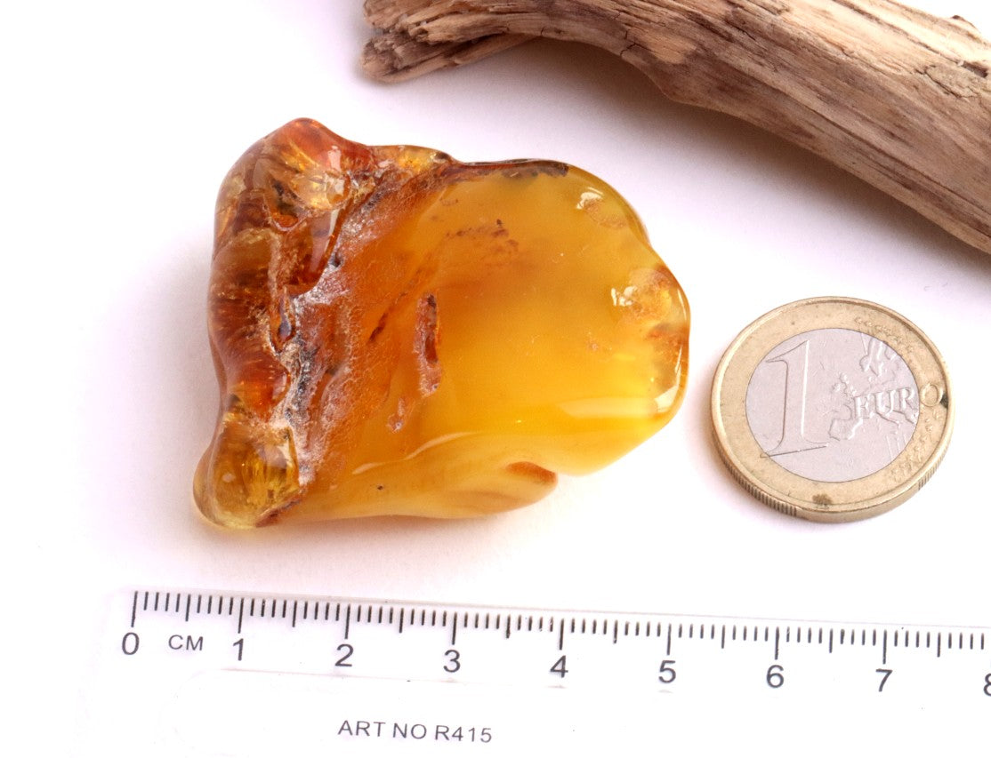 Warm Natural Baltic Amber Gemstone
