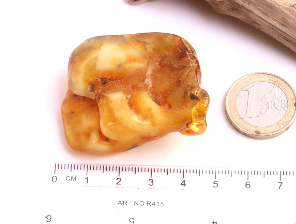 Warm Natural Baltic Amber Gemstone