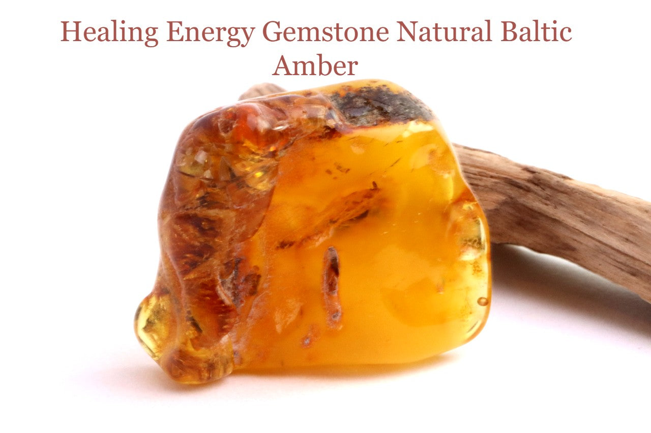 Warm Natural Baltic Amber Gemstone