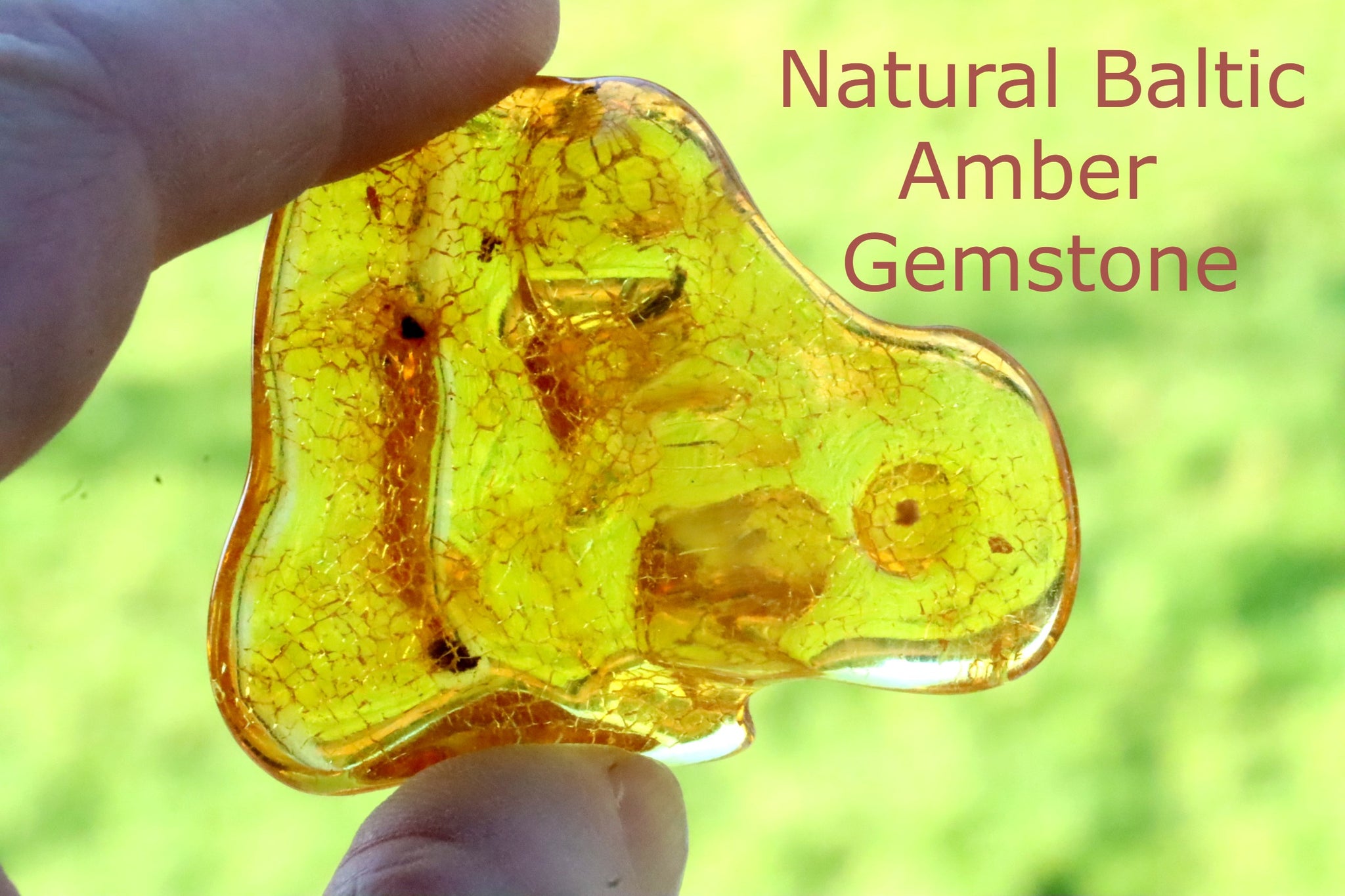 Amber Collector's Gemstone