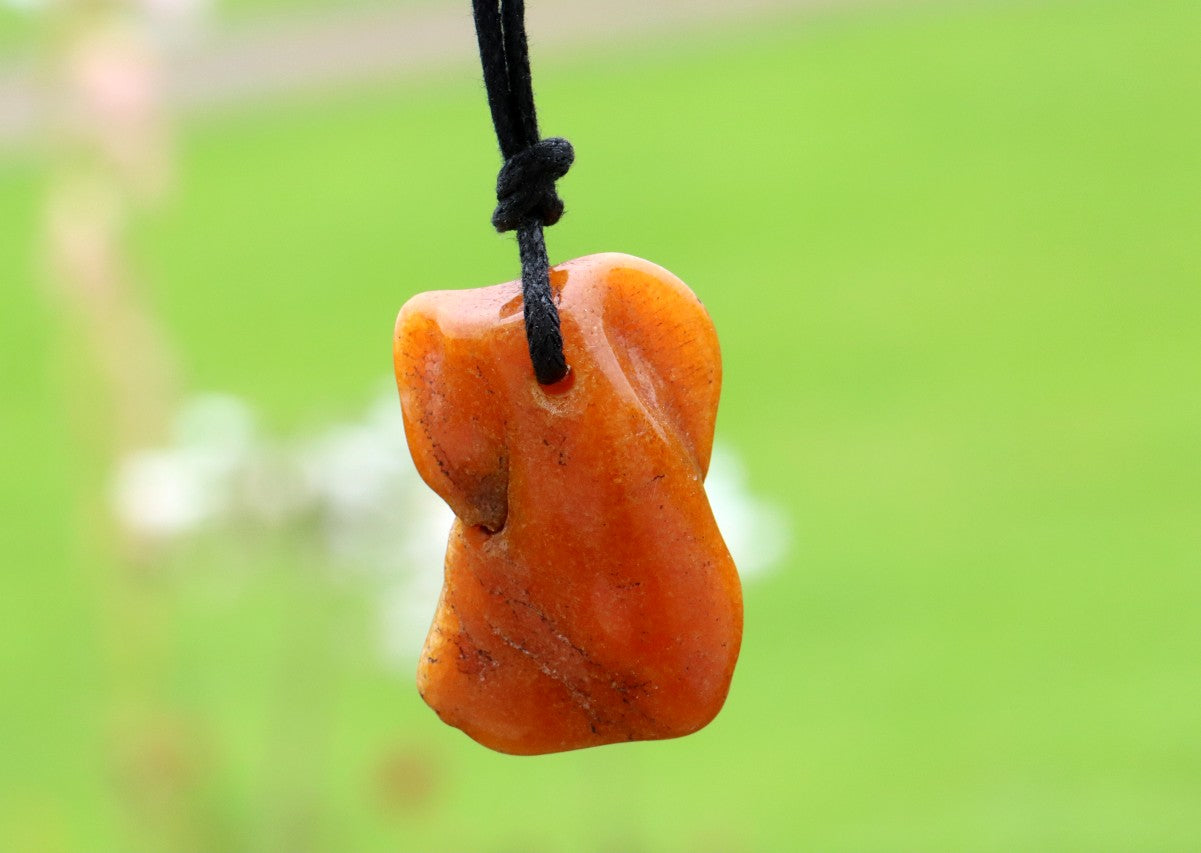 Natural Baltic Amber Amulet Pendant
