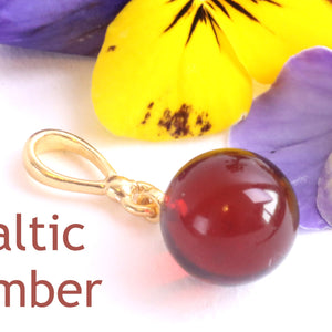 red baltic amber drop