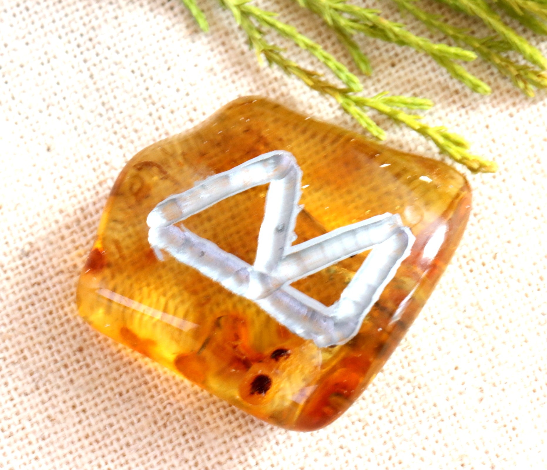 Carved Rune Growth Symbol