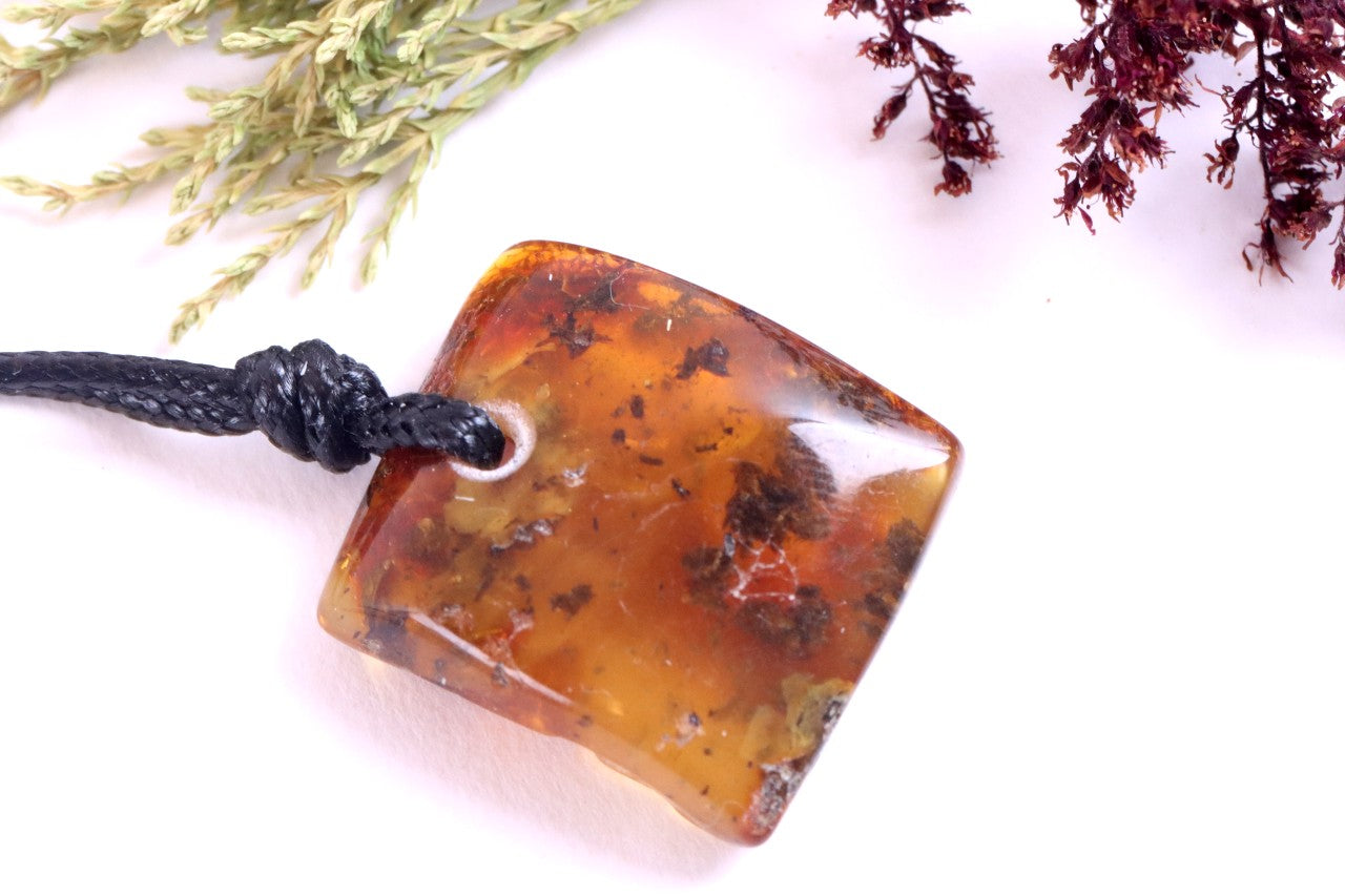 Handmade Baltic Amber Amulet