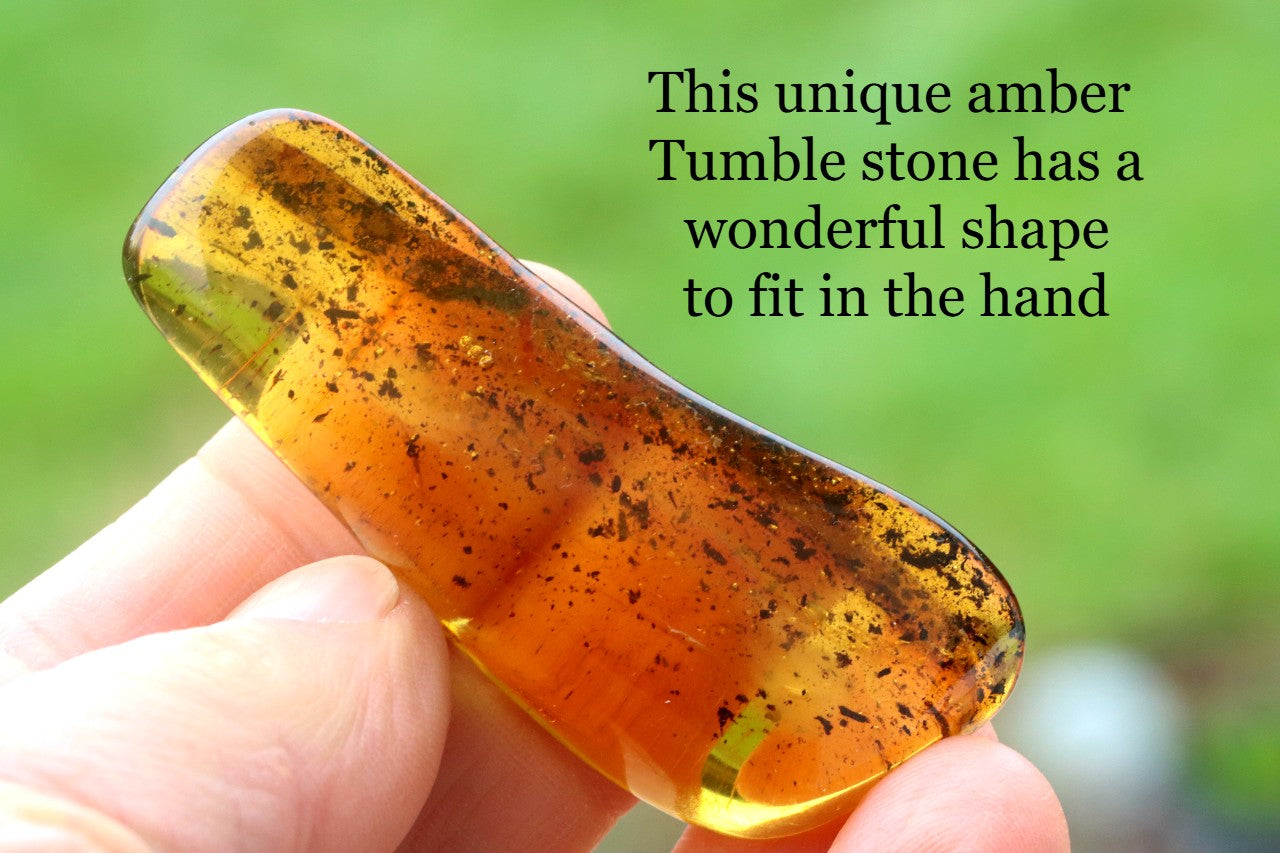 Warm Natural Baltic Amber Gemstone