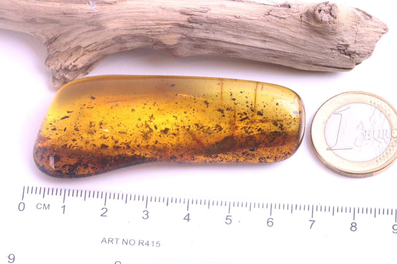 Warm Natural Baltic Amber Gemstone