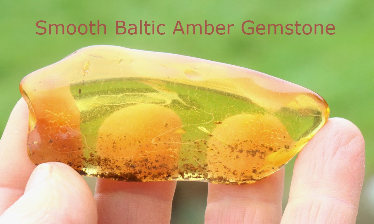 Smooth Baltic Amber Gemstone