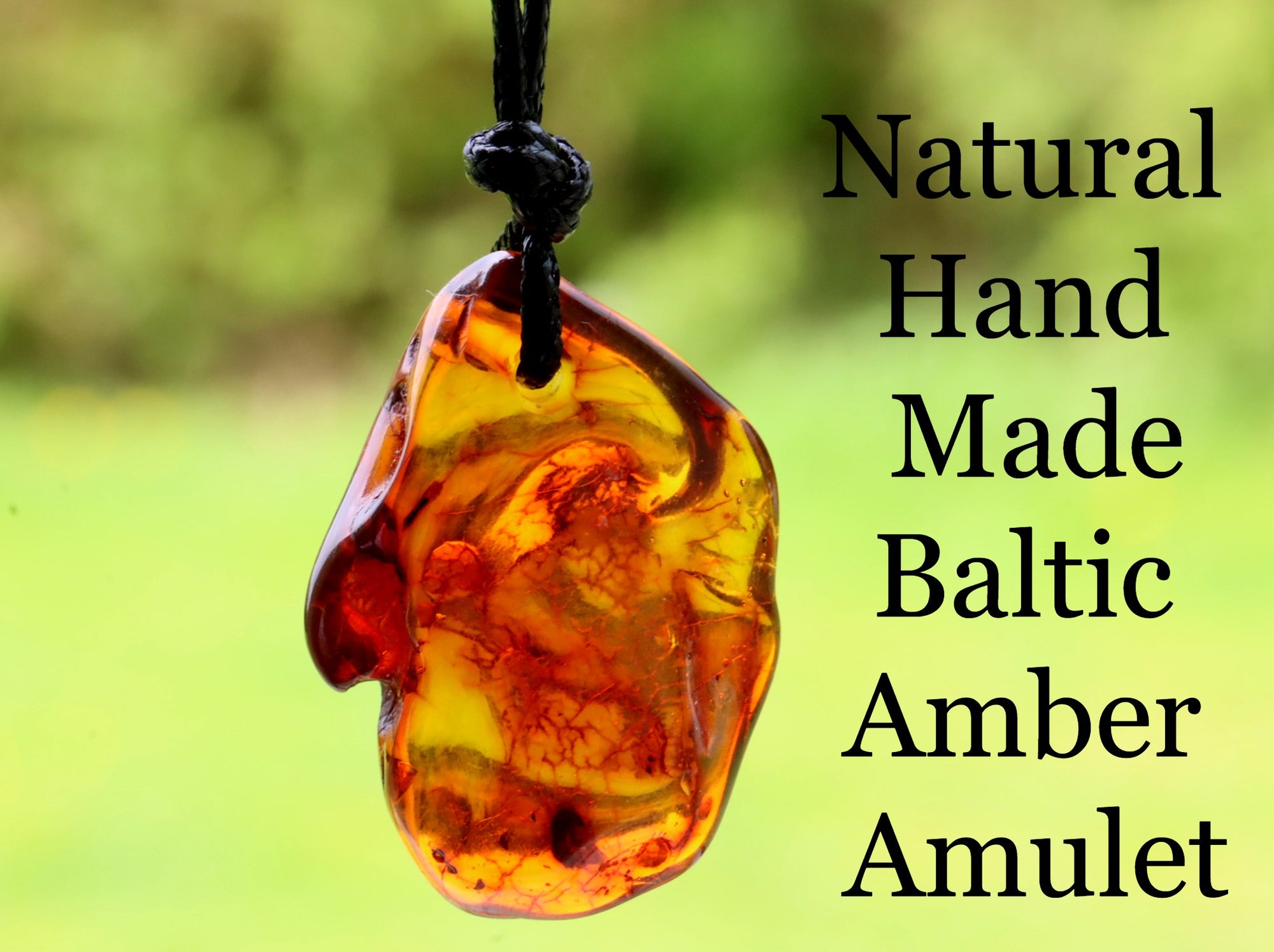 This Weeks Special Gift Natural Amber Amulet