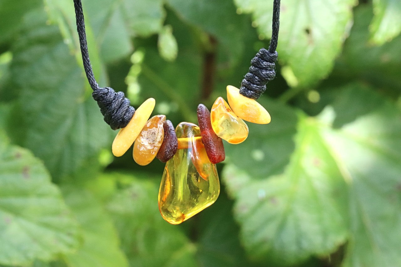 Natural Hand made Amber Pendant