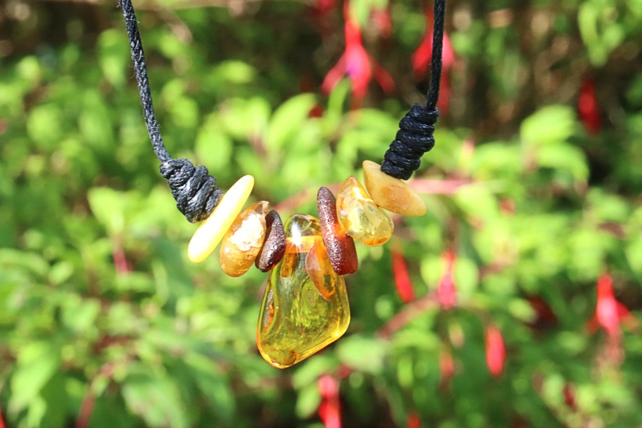 Natural Hand made Amber Pendant