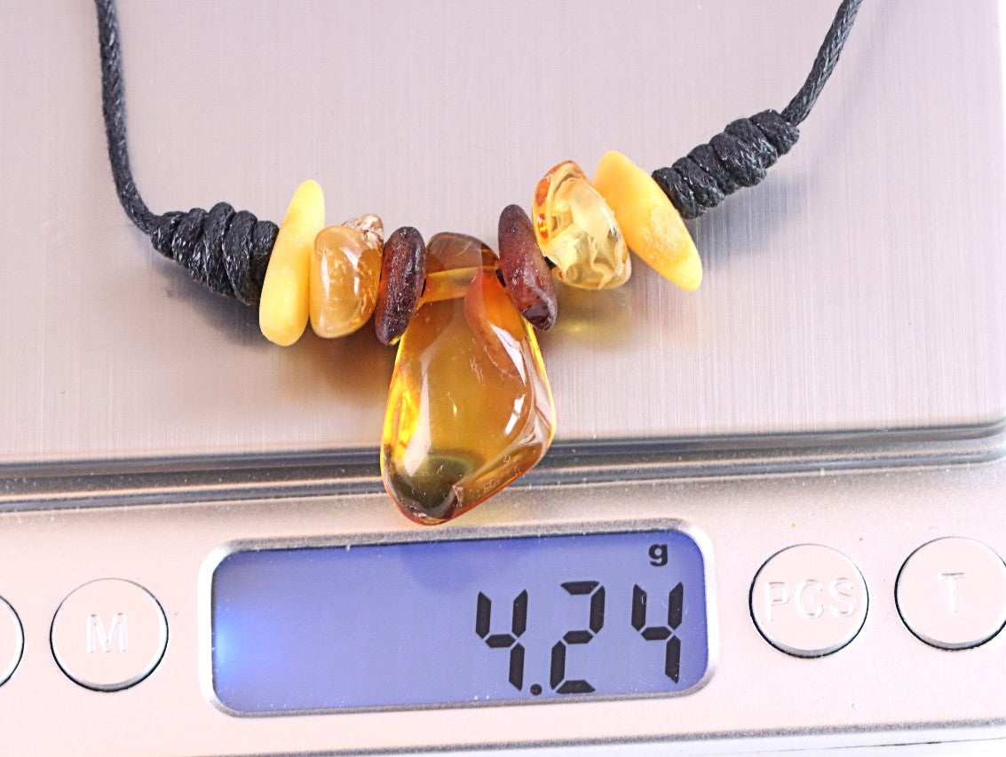 Natural Hand made Amber Pendant