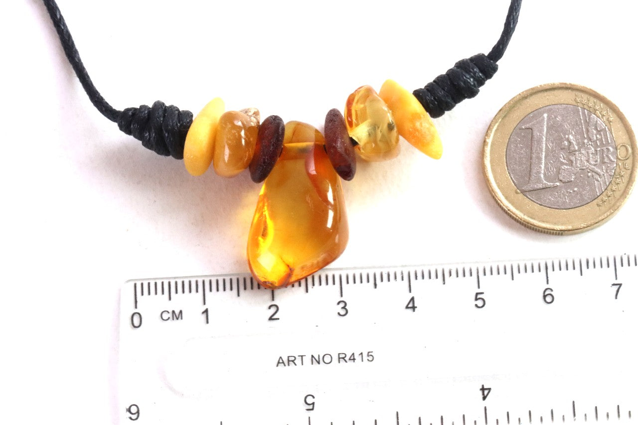 Natural Hand made Amber Pendant