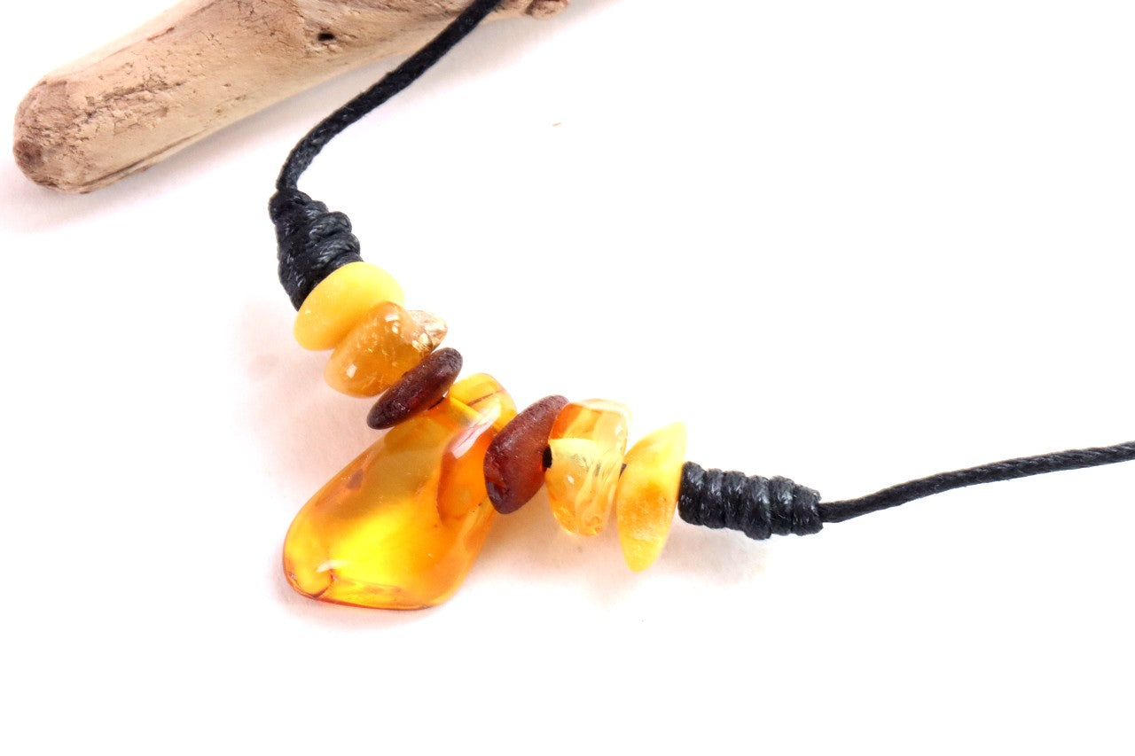 Natural Hand made Amber Pendant