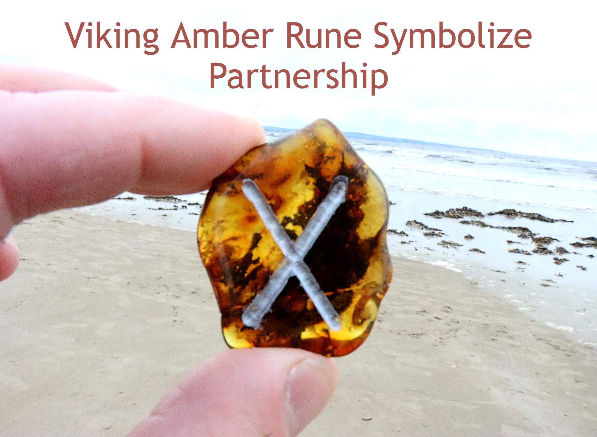 Viking Amber Rune Symbolize Disruption