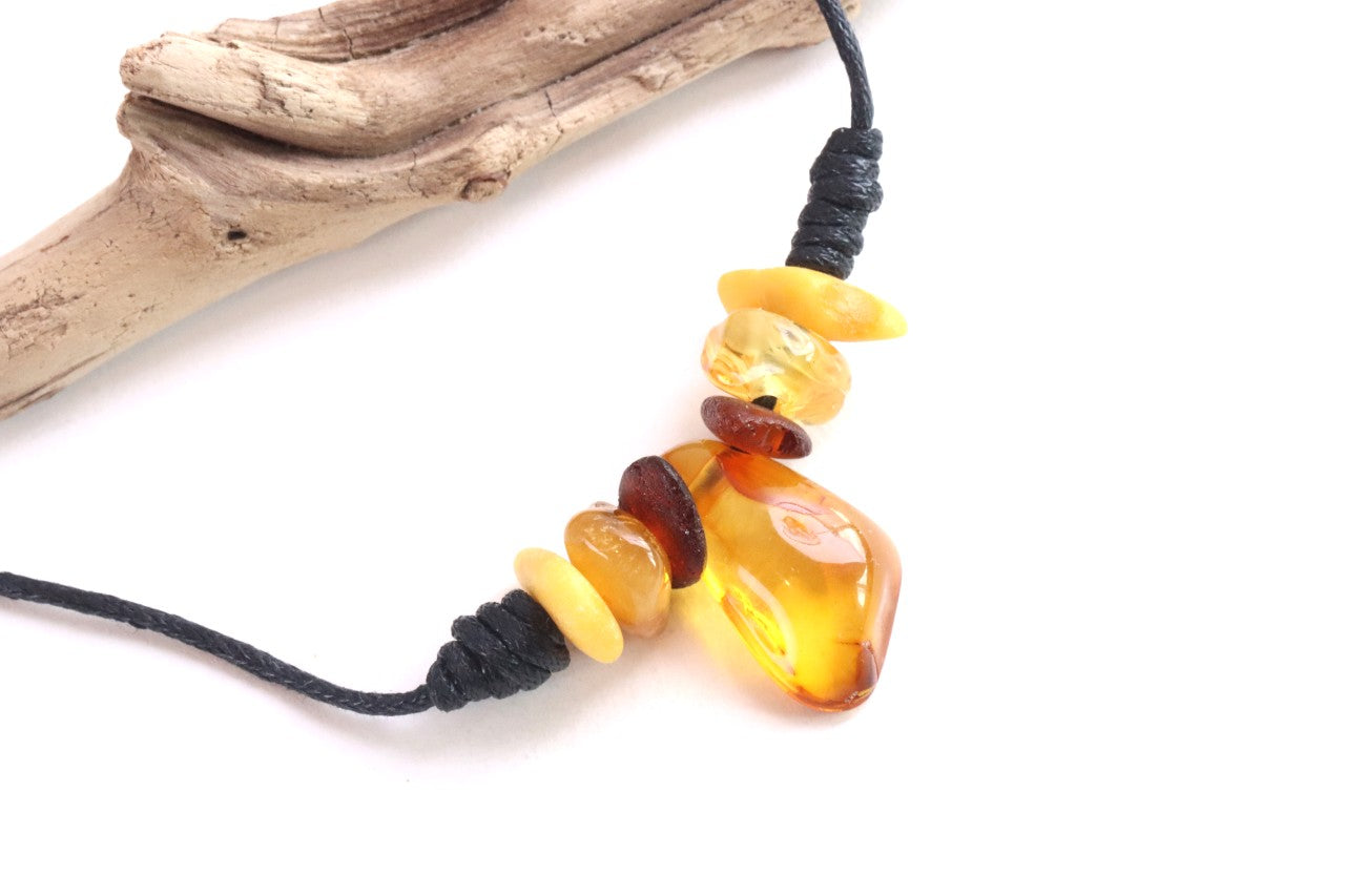 Natural Hand made Amber Pendant