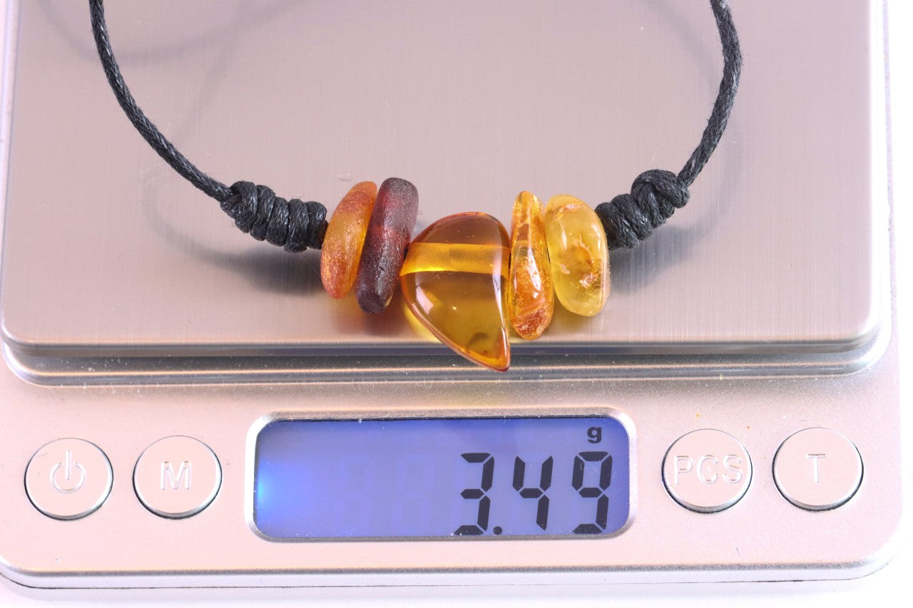 Pendant Charm - Natural  Baltic Amber Amulet