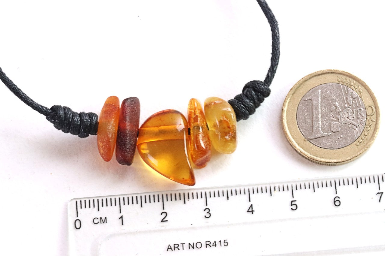 Pendant Charm - Natural  Baltic Amber Amulet