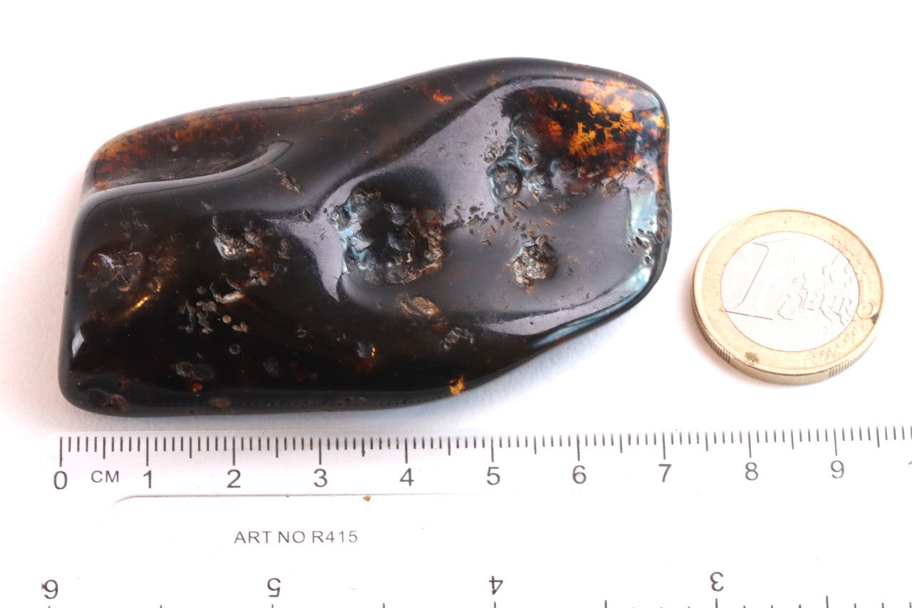Natural Baltic Amber Meditation Stone