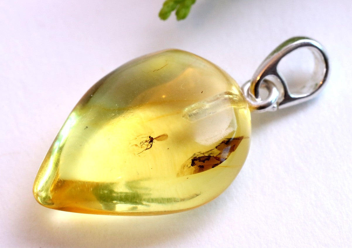 Genuine Gem on Sterling Silver