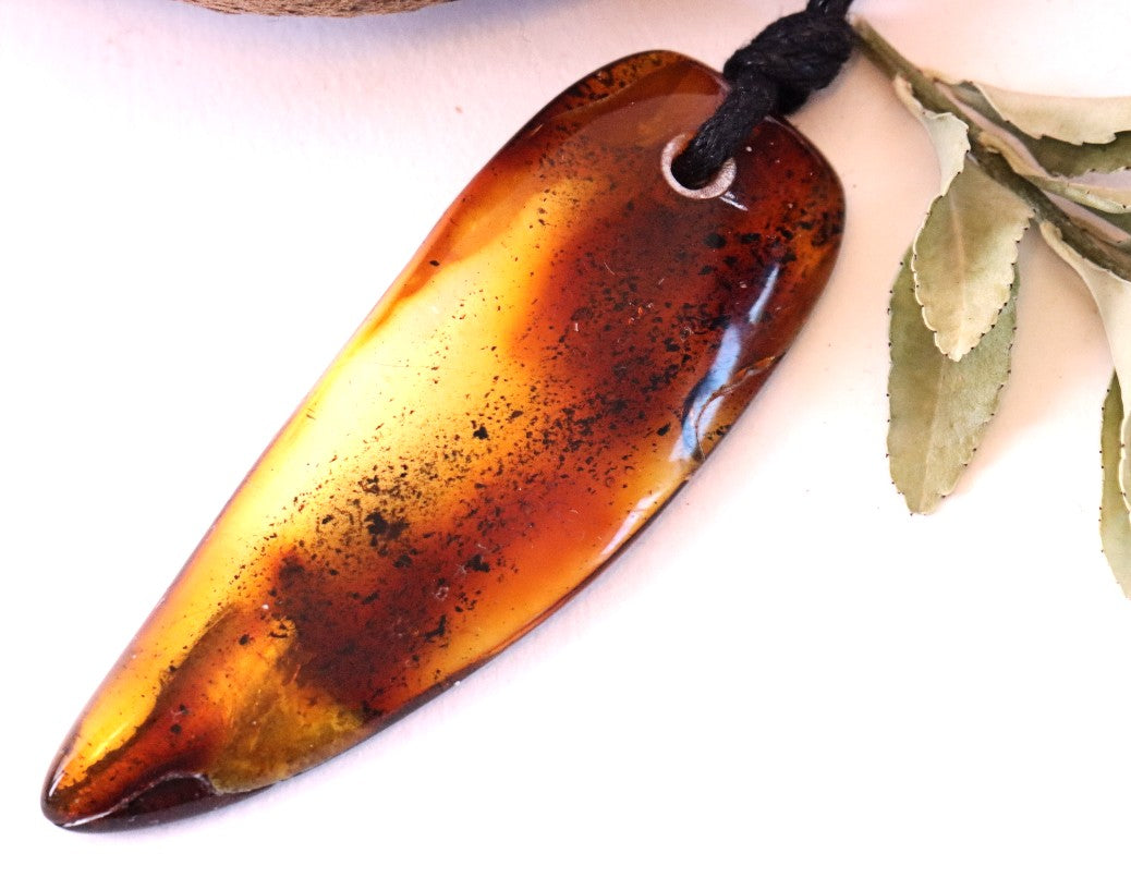 Handmade Baltic Amber Amulet