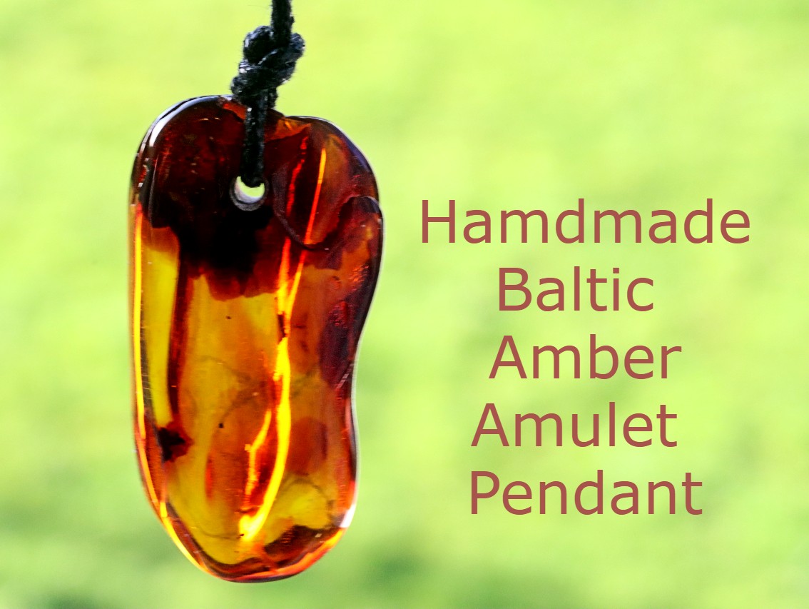 100% Natural Baltic Amber Amulet