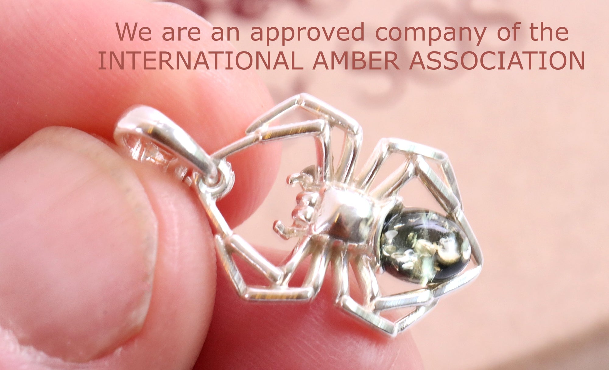 Wildlife Lover Sterling Silver Spider Pendant