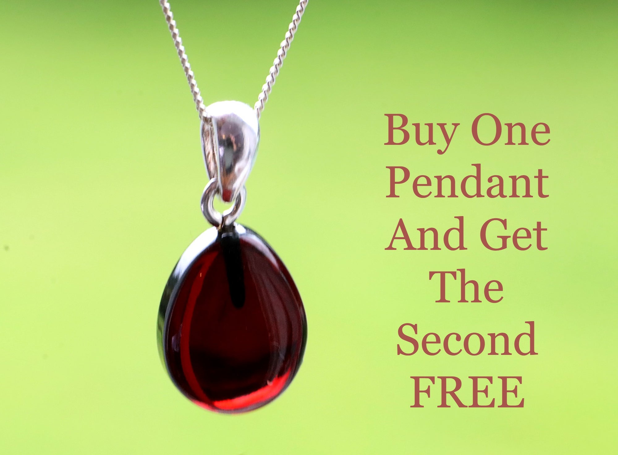 Buy One Pendant And Get The Second FREE