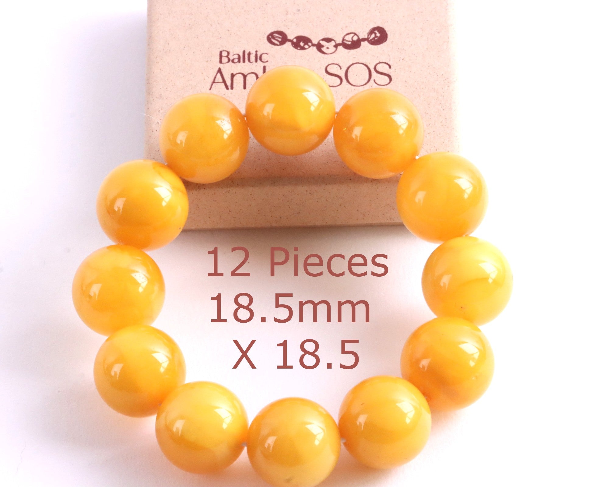 Large Beeswax Bracelet 18.5mm X 18.5mm.