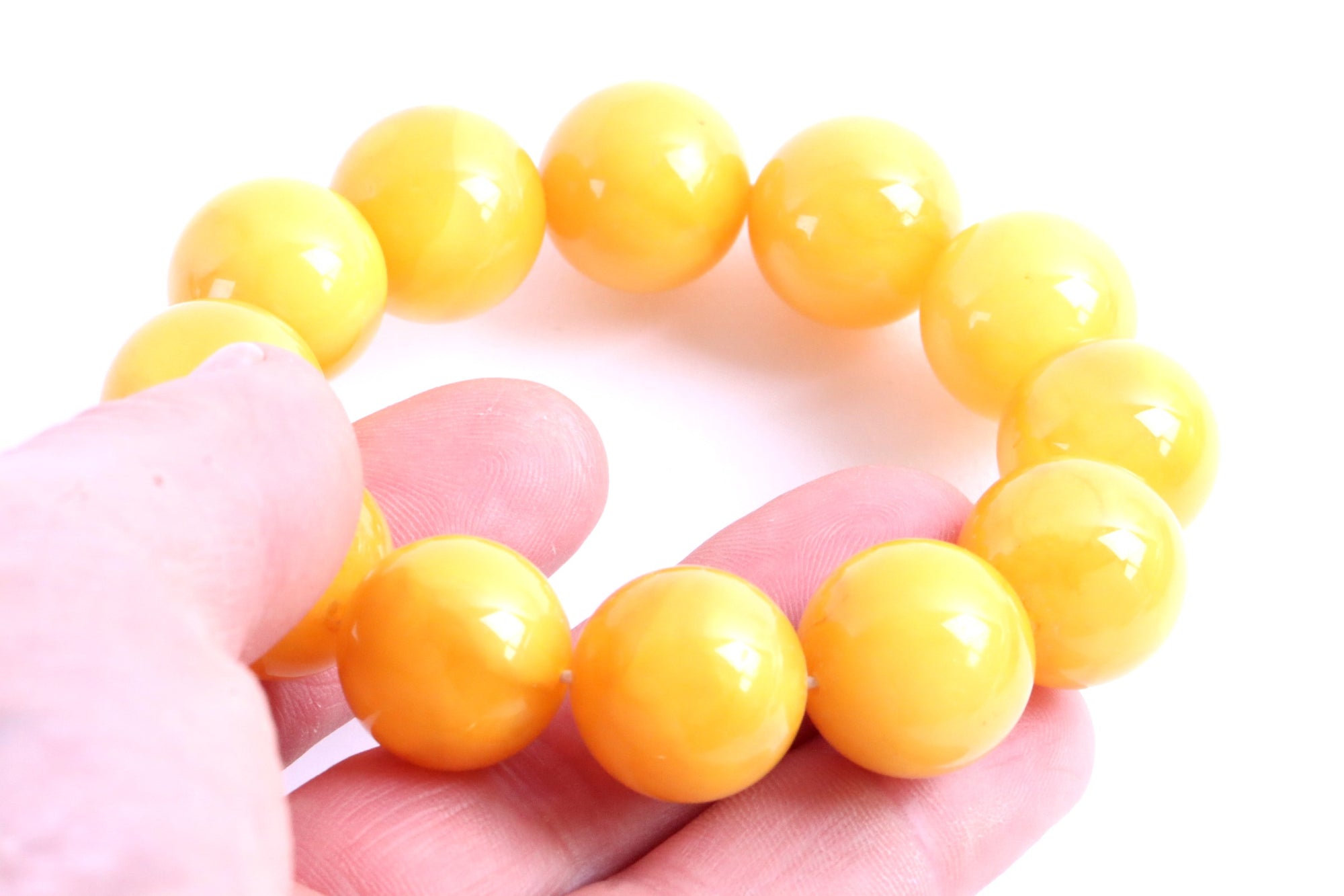 Large Beeswax Bracelet 18.5mm X 18.5mm.