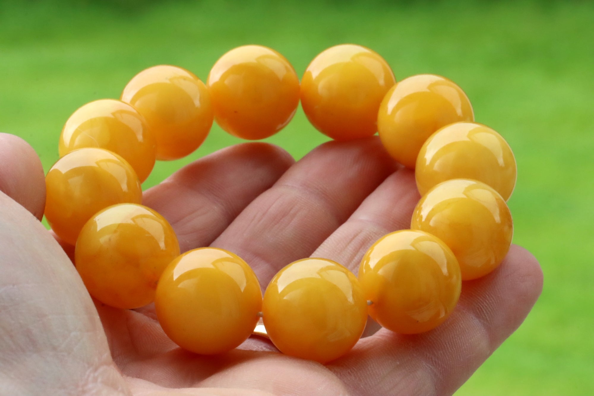 Large Beeswax Bracelet 16mm X 16mm