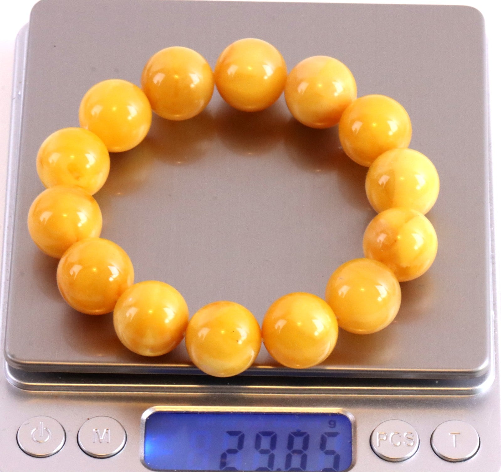 Large Beeswax Bracelet 16mm X 16mm