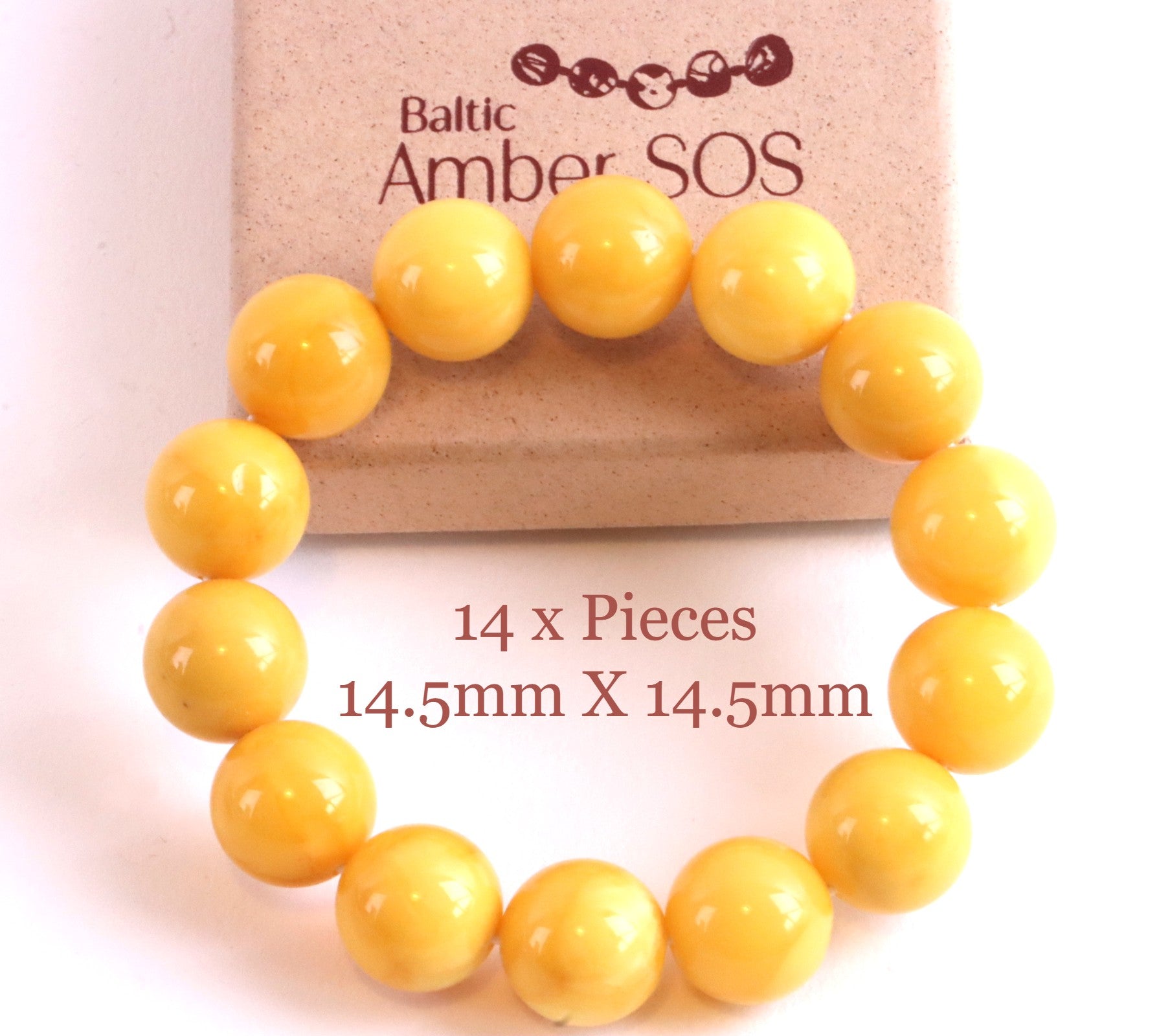 Beeswax Bracelet 14.5mm X 14.5mm