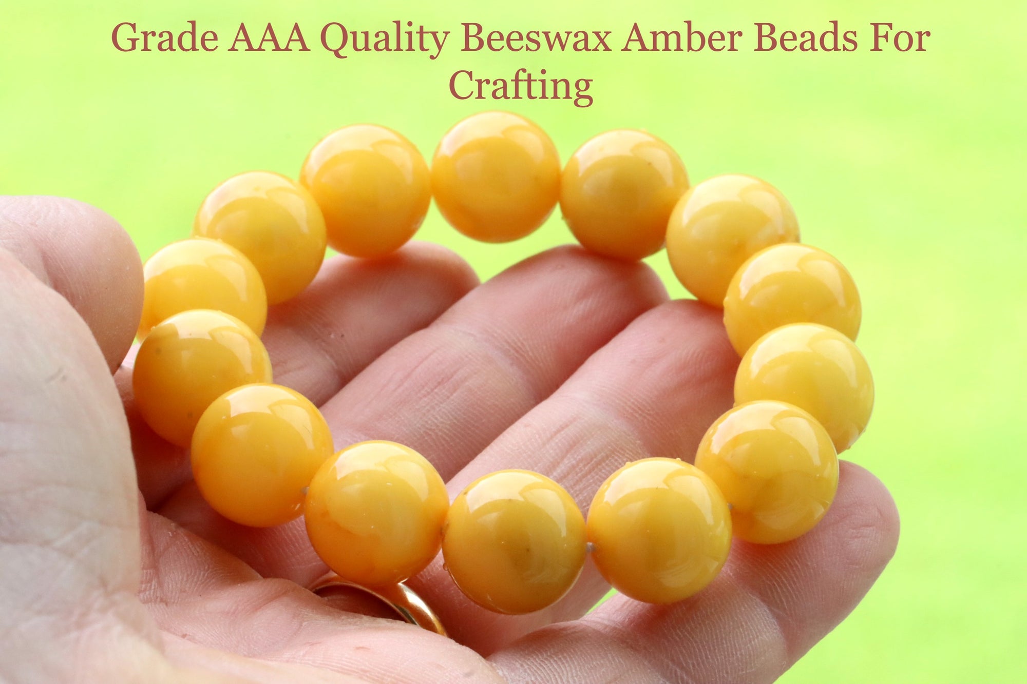 Beeswax Bracelet 14.5mm X 14.5mm