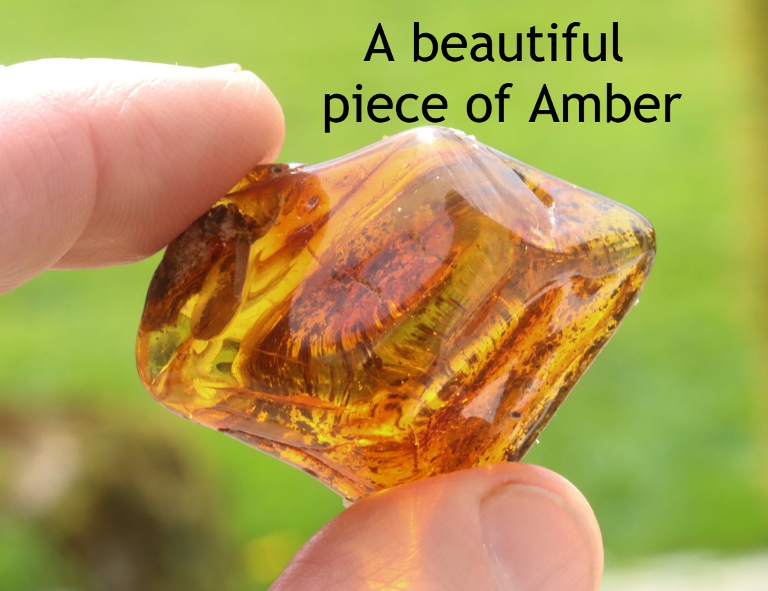 Baltic Amber Worry  Stress Relief Palm Stone for Meditation