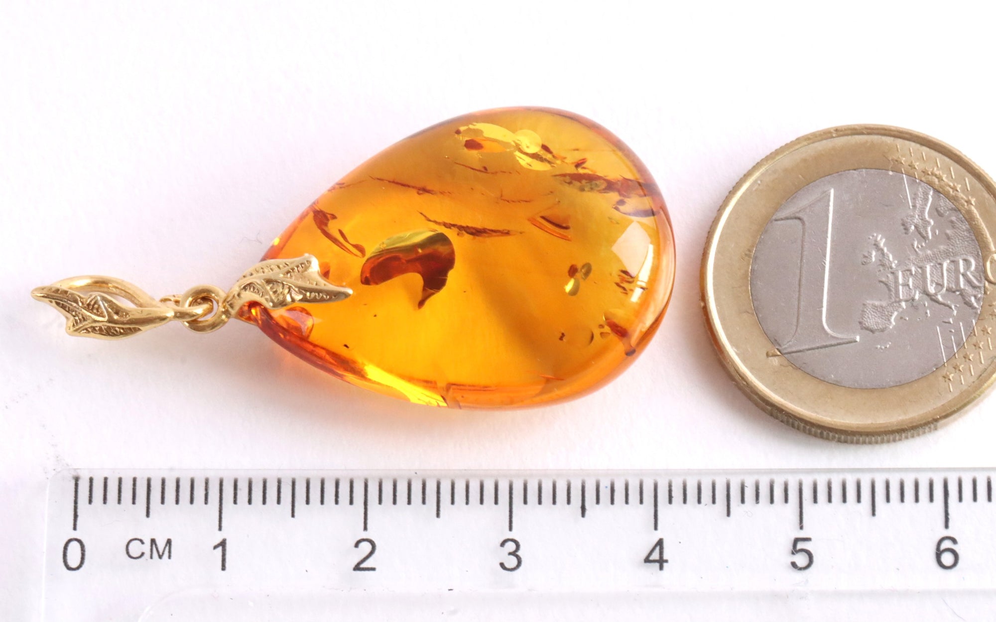 Gold Drop Pendant