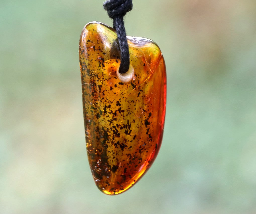 Baltic Amber Amulet Pendant