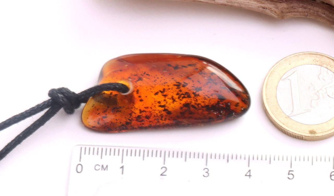 Baltic Amber Amulet Pendant