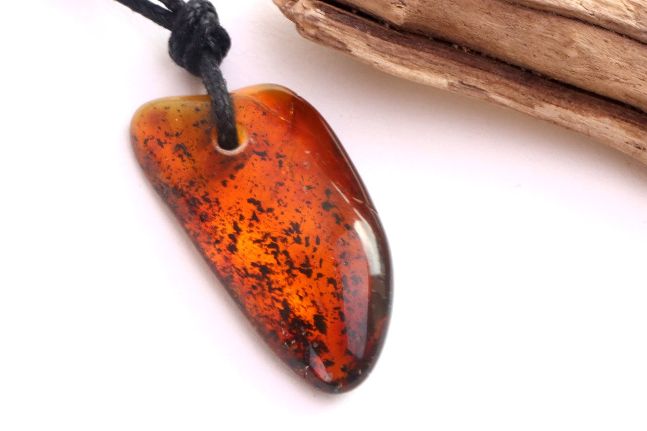 Baltic Amber Amulet Pendant